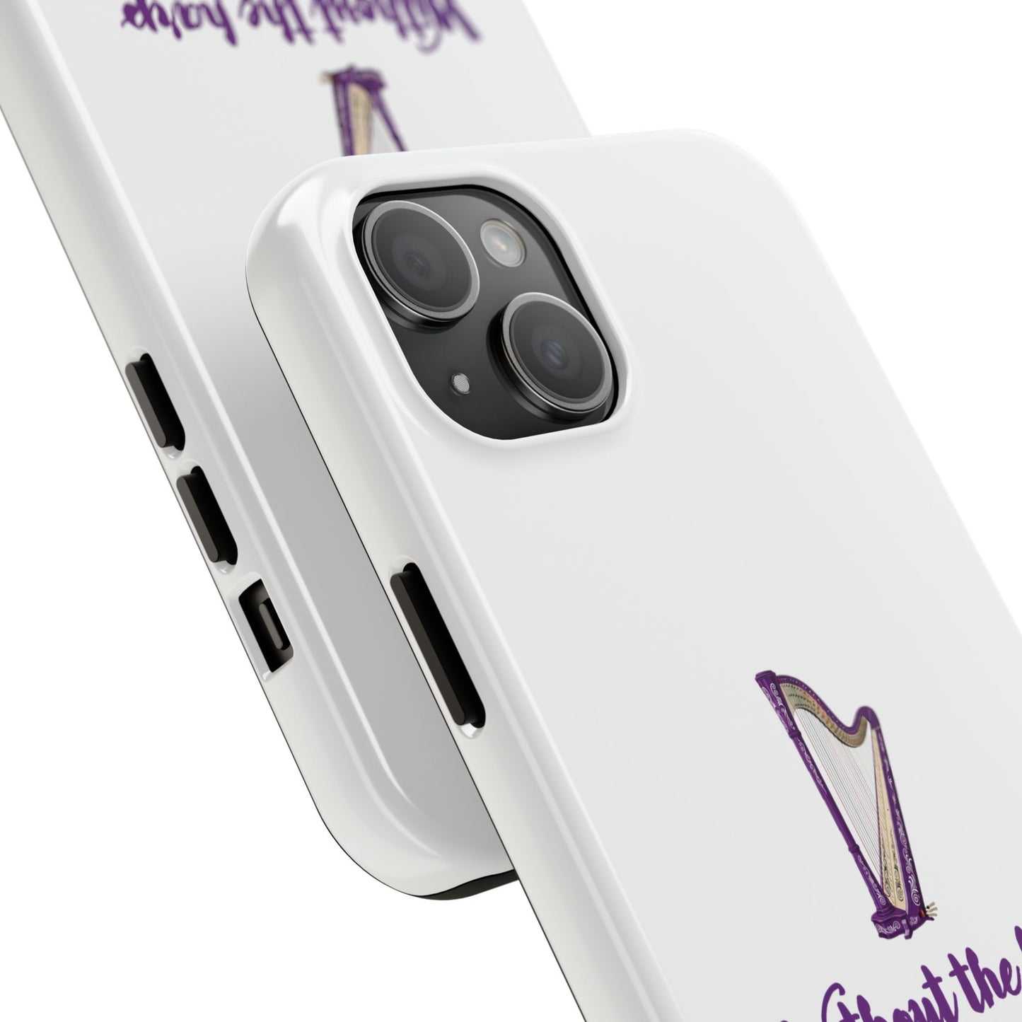 Harp Lover Phone Case | Music Gift | Artistic Tough Case | Creative Mobile Cover | Musician Accessory | Perfect for Music Events