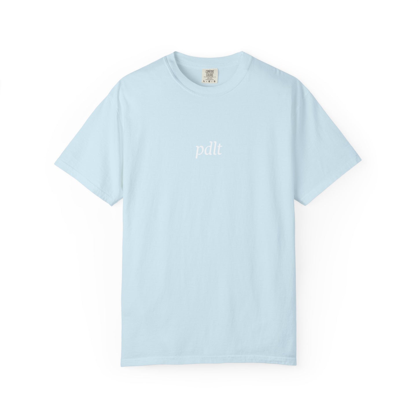 Garment-Dyed T-shirt featuring 'pdlt'