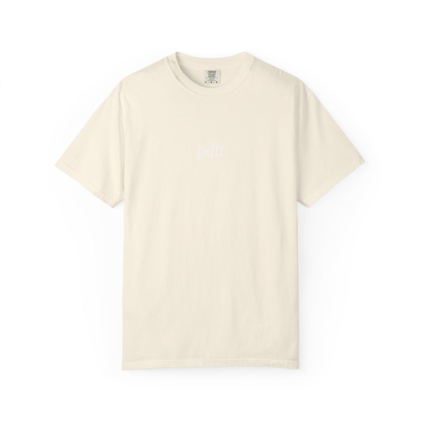 Garment-Dyed T-shirt featuring 'pdlt'