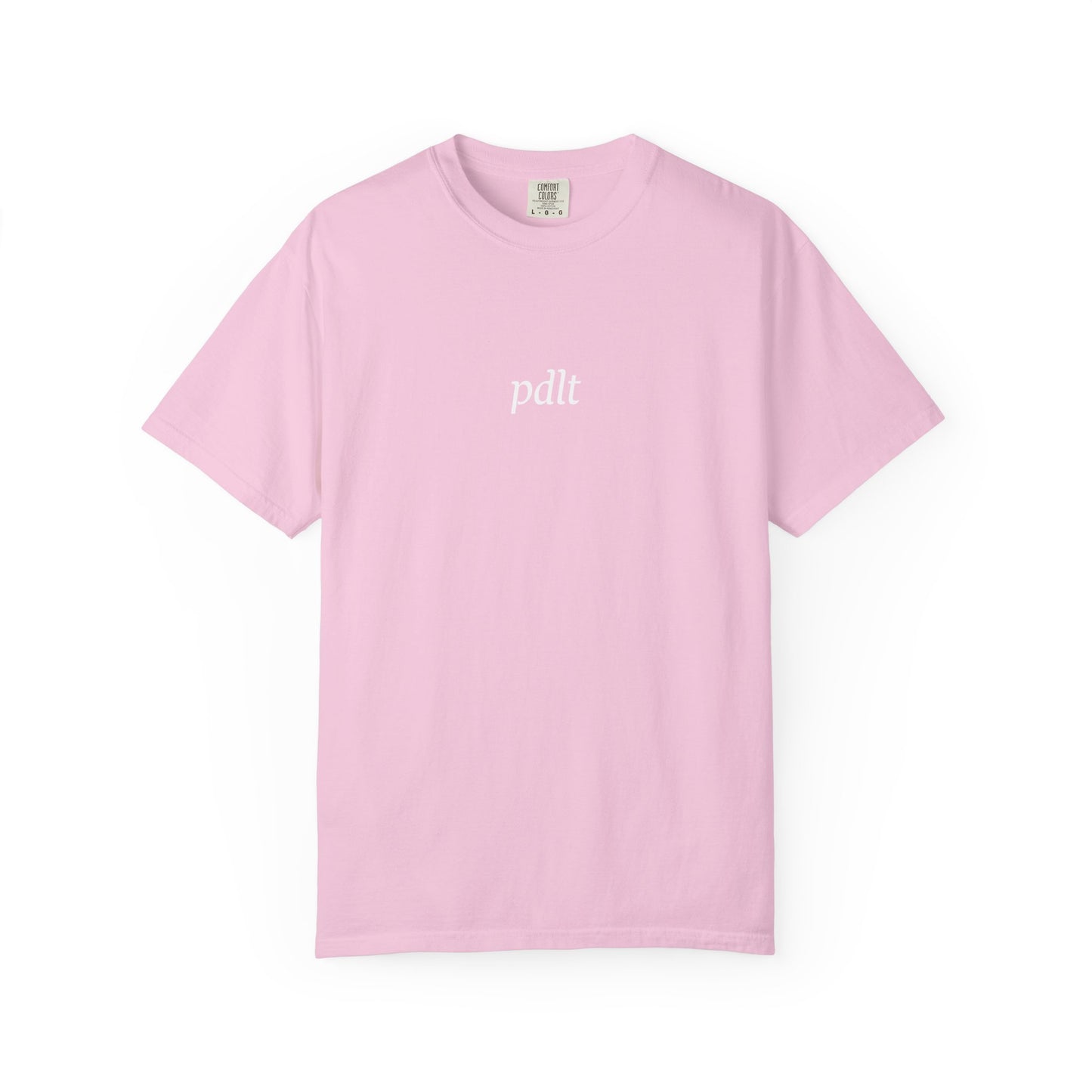 Garment-Dyed T-shirt featuring 'pdlt'