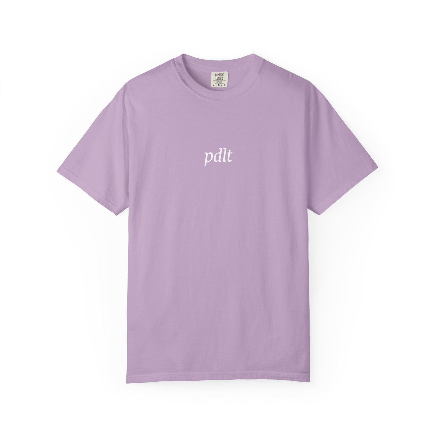 Garment-Dyed T-shirt featuring 'pdlt'