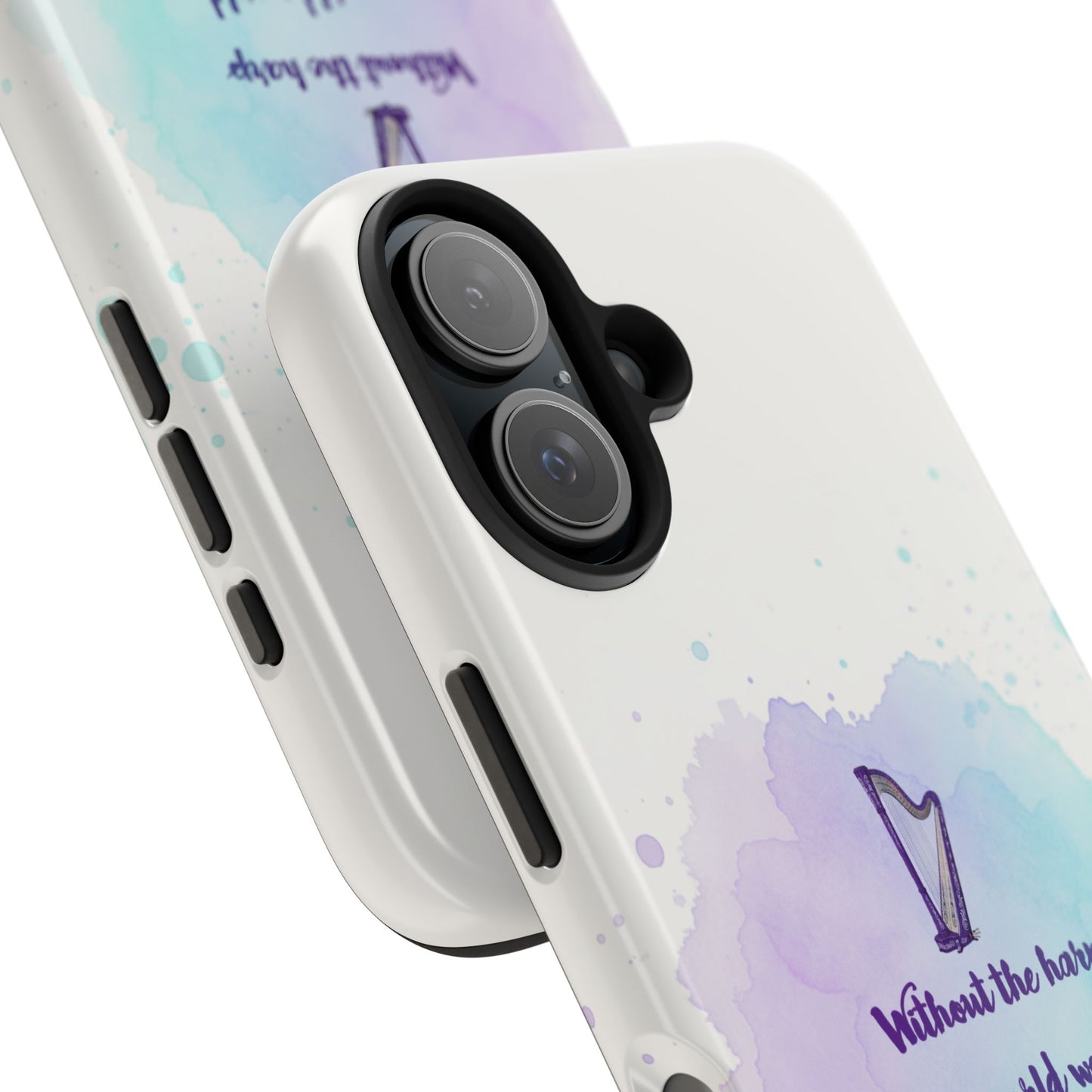 Harp Lover Phone Case | Music Gift | Artistic Tough Case | Creative Mobile Cover | Musician Accessory | Perfect for Music Events