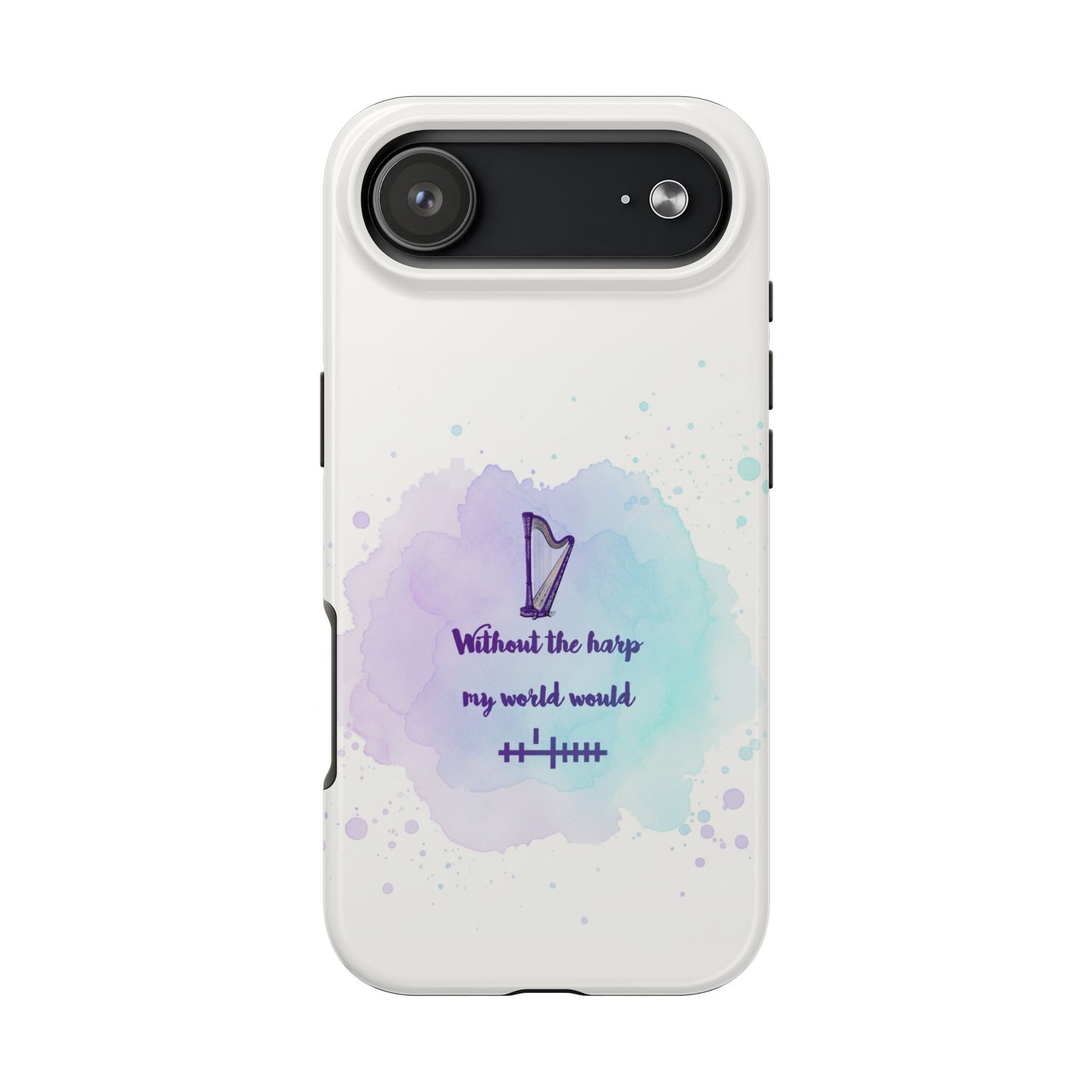 Harp Lover Phone Case | Music Gift | Artistic Tough Case | Creative Mobile Cover | Musician Accessory | Perfect for Music Events