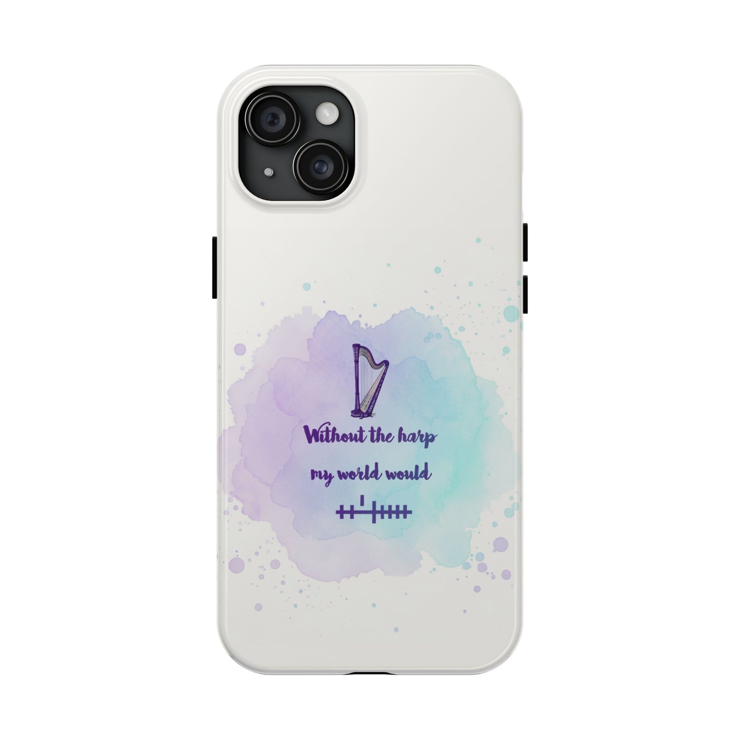 Harp Lover Phone Case | Music Gift | Artistic Tough Case | Creative Mobile Cover | Musician Accessory | Perfect for Music Events